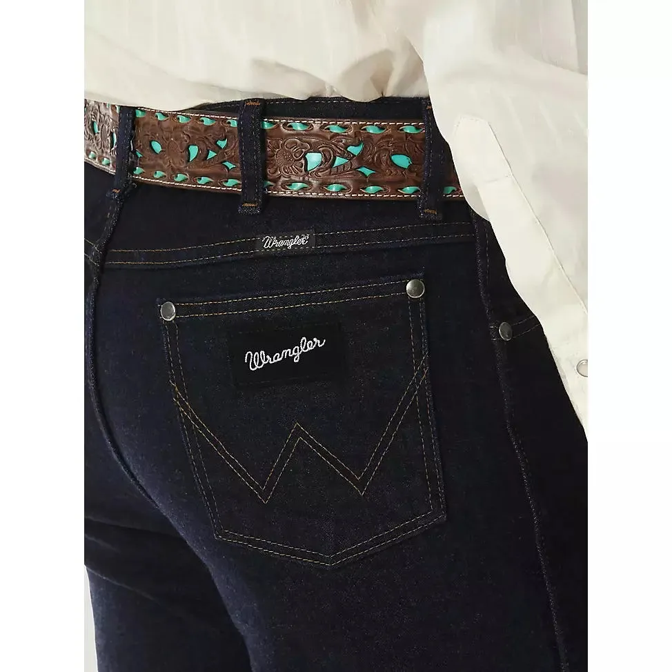 WRANGLER® COWBOY CUT® SILVER EDITION SLIM FIT JEAN IN DARK DENIM