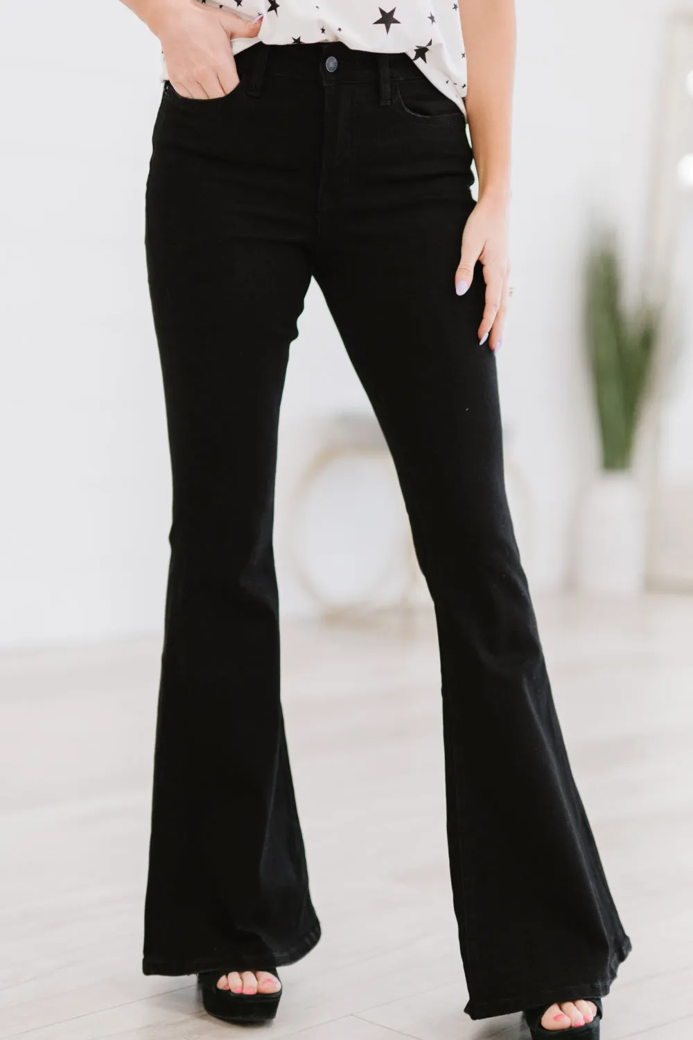 Zenana Veronica Full Size High-Rise Super Flare Jeans